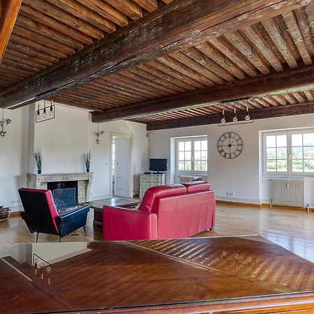 Sejourner Au Chateau De La Roue Grand Appartement Lissieu ภายนอก รูปภาพ