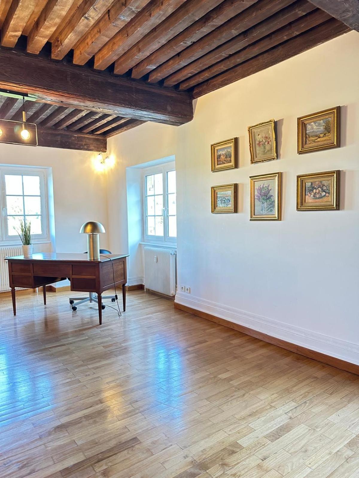 Sejourner Au Chateau De La Roue Grand Appartement Lissieu ภายนอก รูปภาพ